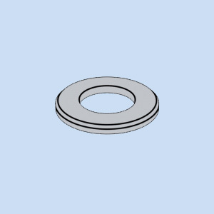 Titanium Washers DIN125 - Flat Type